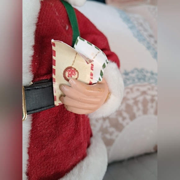 Vintage Santa Claus 1998 Composite 1960s Style Collectible 10" Holiday Figurine - Picture 4 of 14